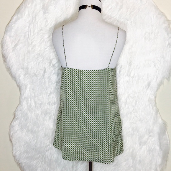 J.Crew Printed Ruffle Tank Top - Picture 4 of 6